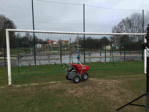 test de charge but de foot